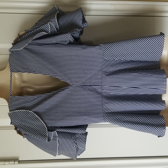 NWOT Express striped top - Picture 3 of 4
